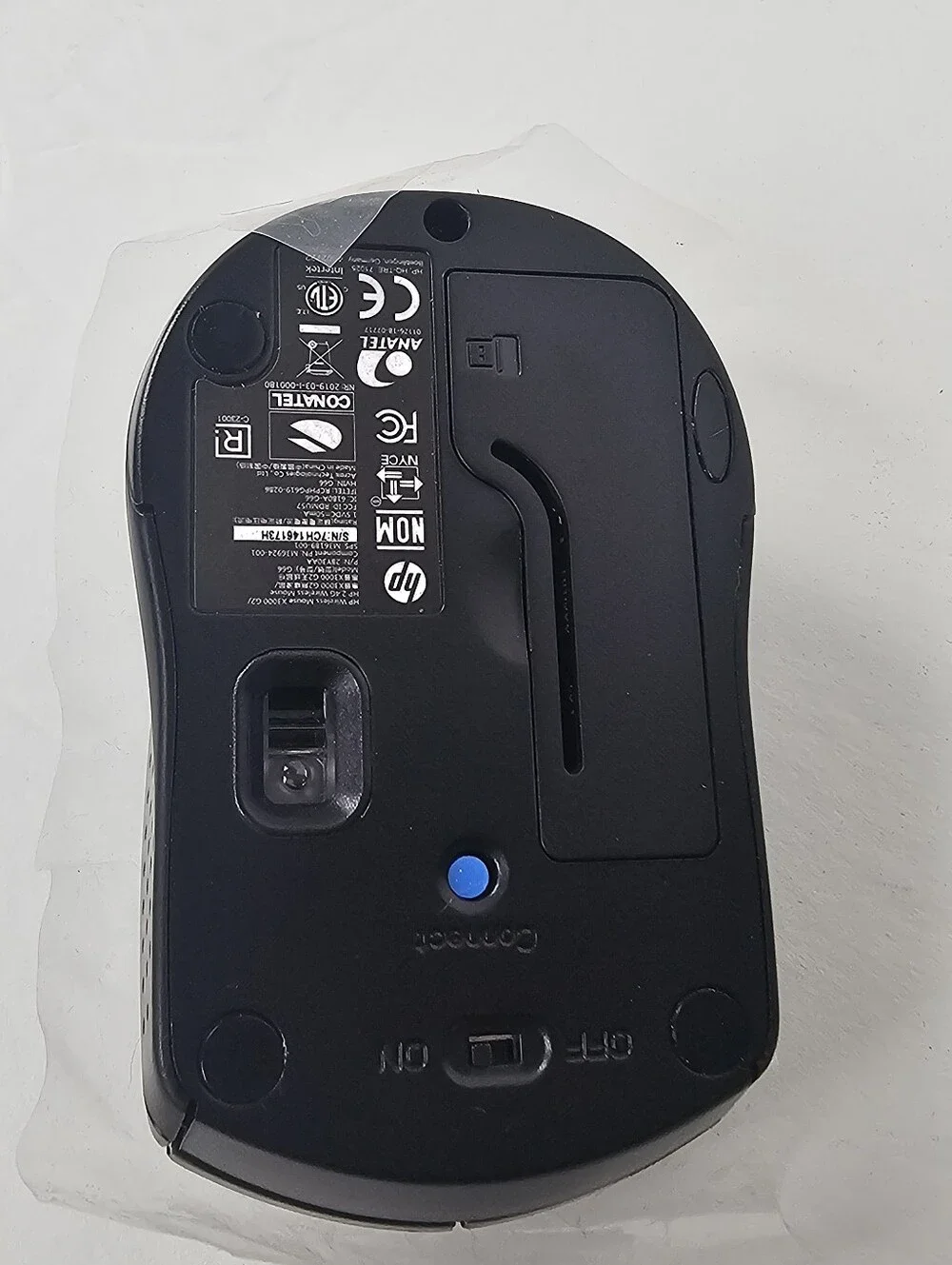 HP X3000 G2 Wireless Mouse Untested